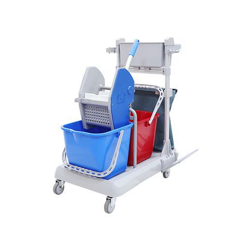 靈動(dòng)型排拖系統清潔車(chē) 配垃圾袋、15L水桶*2 JD R30B